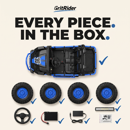GritRider™ 36V 2-Seater Ride-On UTV